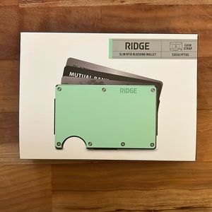 Ridge wallet - Eucalyptus Green